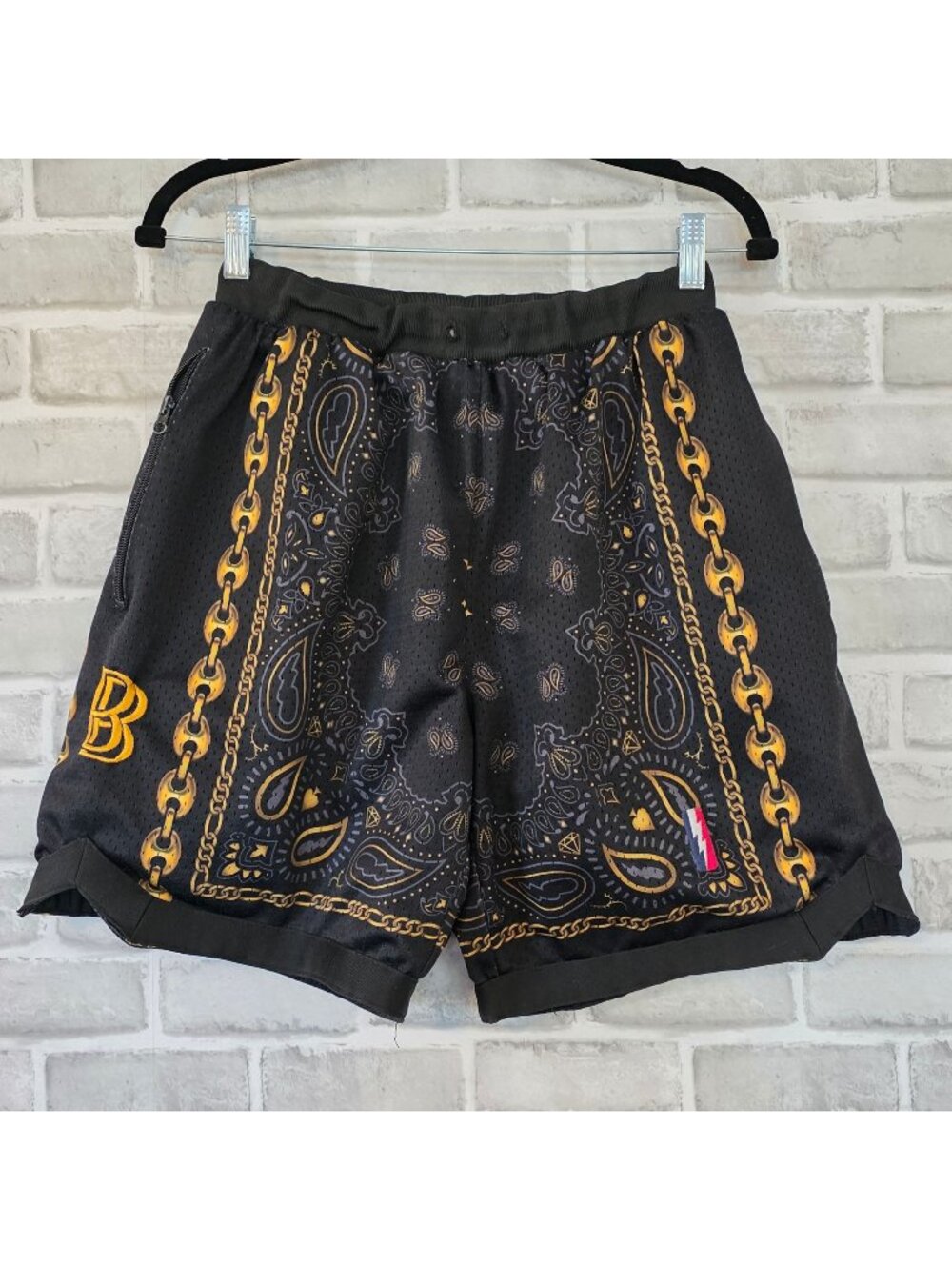 Collect and Select Ben Baller Heavy Mesh Swingman Shorts M Streetwear Luxe Sport